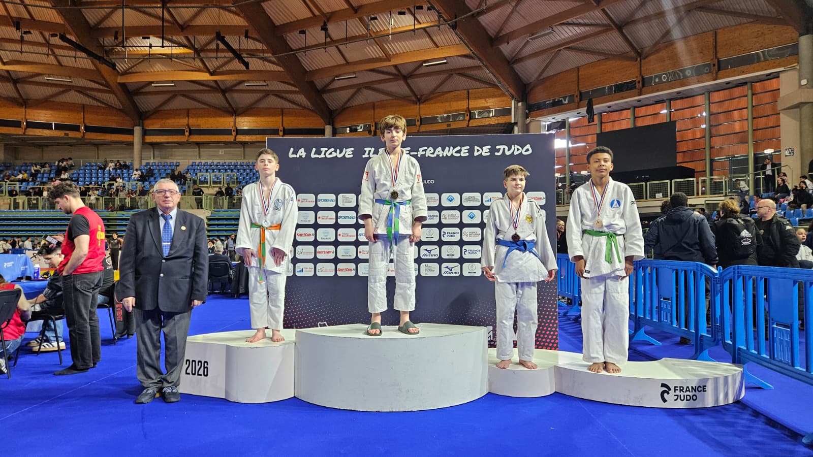 Podium Championnat Ligue Île-de-France 2026